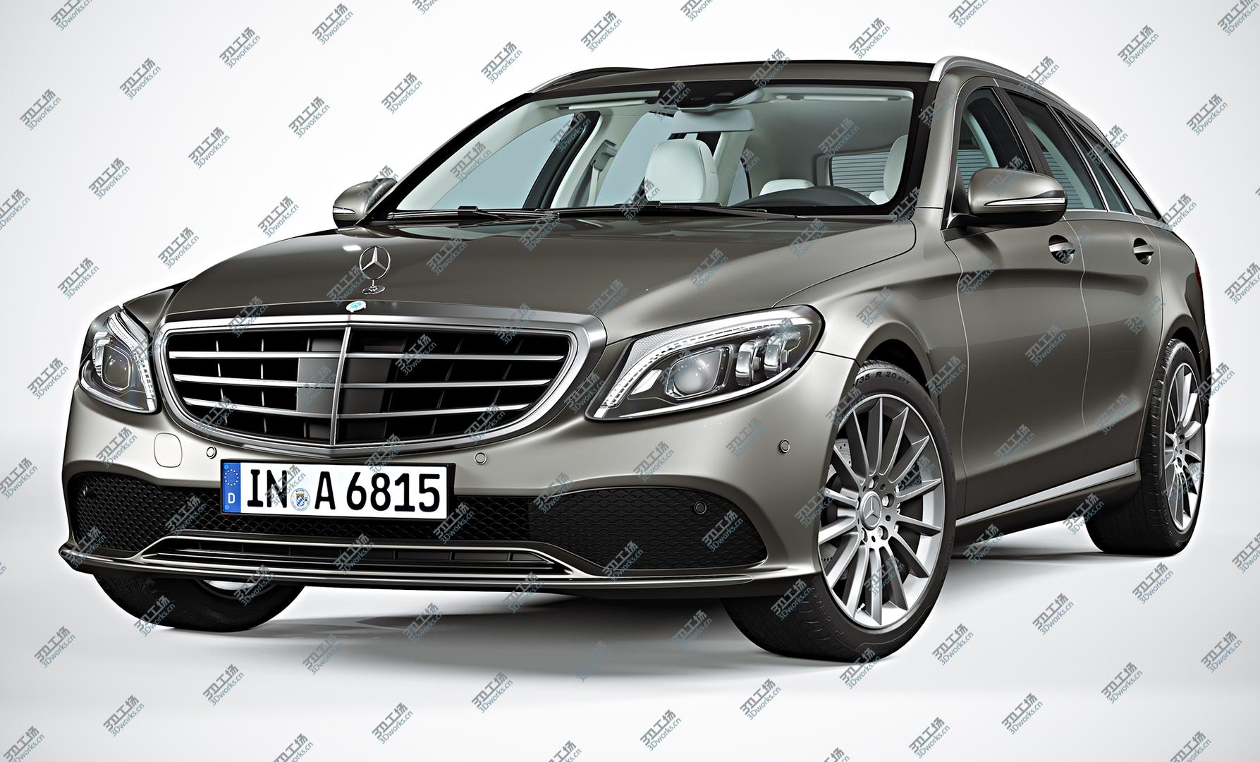 images/goods_img/202104092/2019 Mercedes-Benz C-Class Estate 3D model/5.jpg